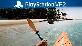 VR Kayaking Adventure in Kayak VR: Mirage - Immersive Experience on PS5 with PSVR2