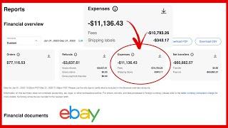 Is This NEW ebay Fee Report Useful for Taxes?