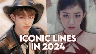 best lines in 2024 kpop songs