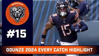 Rome Odunze EVERY CATCH 2024 Rookie Season Highlights || Chicago Bears Caleb Williams