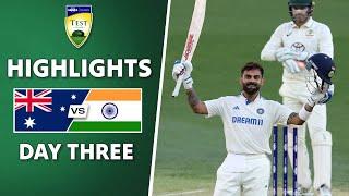 IND vs AUS 1st Test Day 3 Highlights 2024, India vs Australia Day 3 Highlights Today's Cricket Match