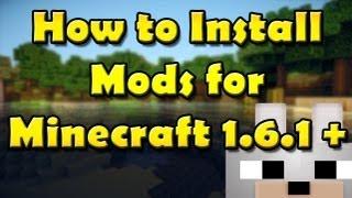 SCMowns - How to install Mods for Minecraft 1.6.1 -Modloader (Windows) (Mac Text/Video Below!)