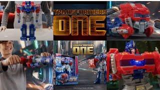 Awesome commercial transformers one power flip Optimus prime. TF movie tv advert Orion pax figure