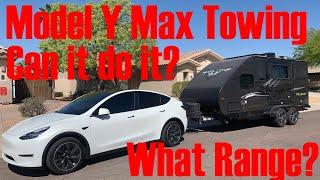 Model Y Max Towing - What is the range?