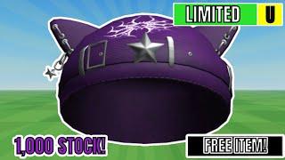 [UPCOMING] FREE LIMITED | HOW TO GET THE Y2K BEANIE (PURPLE) IN UGC LIMITED CODES [ROBLOX]