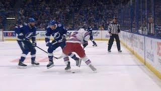 Yanni Gourde undresses Brendan Smith, feeds Shattenkirk for awesome goal