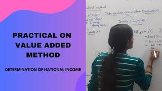 Numerical on value added method | National income | Macroeconomics #formulae #practical #numerical