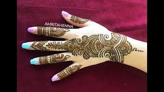 LATEST RAMADAN 2018 HENNA MEHNDI DESIGN | NEW BEAUTIFUL MEHENDI FOR RAMZAN 2018