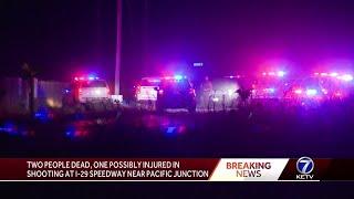 Two men shot & killed at I-29 speedway