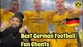 AMERICAN REACTS to Best of German Football Fan Chants 