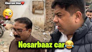 Nosarbaz Car| KHURRAM BHAI VLOGS️