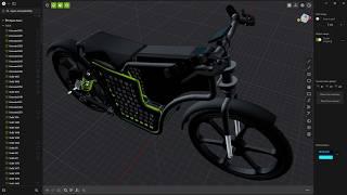 I Modeled an e-Bike in Plasticity