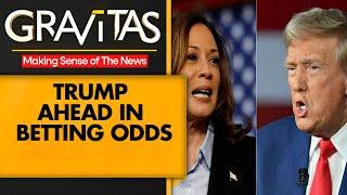 US Elections 2024: Donald Trump Takes Betting Odds Lead Against Kamala Harris | GRAVITAS