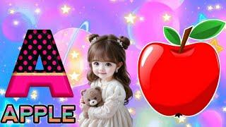 A for apple | अ से अनार| abcd |phonics song |a for apple b for ball c for cat| Nursery Rhymes| abcde