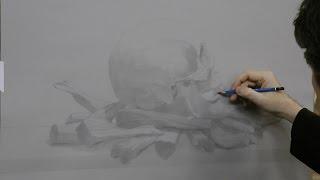 "Pyre" Part 1 of 5 – Still Life Drawing by David Jamieson