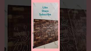 #Easy side border rangoli#Simple rangoli to beginners#yt shorts#KCreatives#