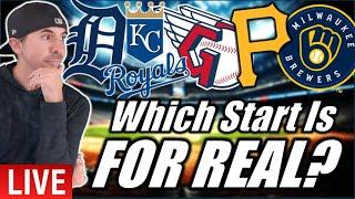 Which Hot Start Is For Real?...Tigers, Royals, Guardians, Pirates, Brewers? #MLB