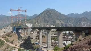 Worlds Highest Rail Bridge - Chenab Rail Bridge - Facts and Construction