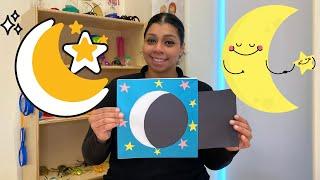 Moon Phases Activity with Ms.Erika (3-4 years old)