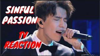 DIMASH-SINFUL PASSION/DIMASH KUDAIBERGEN TV REACTION(Denz18)