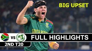 SOUTH AFRICA VS IRELAND HIGHLIGHTS 2ND T20 MATCH 2024 | SA VS IRE