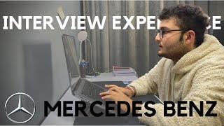 My MERCEDES BENZ Interview Experience | Interview Questions | MBRDI @MercedesBenzInd