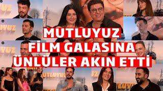 Mutluyuz Filmi Galasına Ünlüler Akın Etti