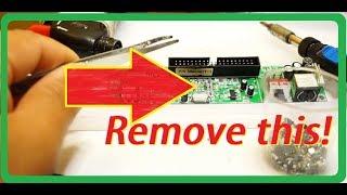 How to remove micro resistors and capacitors from motherboard or circuit board