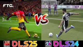 ¿Cuál Tíene Mejores Gráficos? DLS 25 vs DLS 24 | Comparación Épica TRAILER