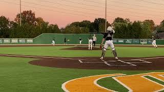 Alex going deep over the center fielder’s head 2024 Fall Intersquad Knoxville Catholic