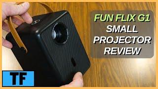 FunFlix G1 Projector 1080p 12K Lumens Review - Best Budget Portable Projector?