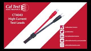 Cal Test Electronics CT4043 High Current Test Leads