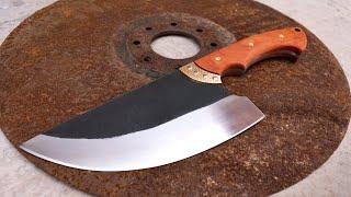 Making a Big Knife from a Seeder Disc