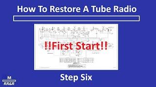 Learn To Restore Tube Radios - Step Six
