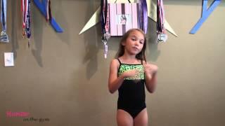 K-Bee Leotard Savannah Hearts Lime Camisole Review