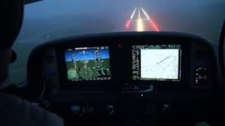 SR22T Cirrus Perspective ILS approach RWY24 @EHRD