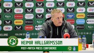 POST-MATCH PRESS CONFERENCE | Heimir Hallgrímsson | Ireland 0-2 Greece