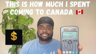 THIS IS MY TOTAL COST OF IMMIGRATING TO CANADA AS A STUDENT|SCHOOL ADMISSION|STUDY PERMIT APPROVAL