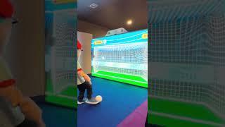 Balancing the head and the ball ️ #football  #multiball  #interactivegame  #not2025