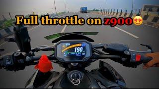 Sunday fun with z900 | Topend test? | Durgapur | Training back workout