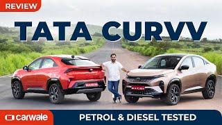 Tata Curvv Petrol & Diesel Review | Features, Performance & Space Tested