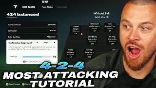 EA FC 25 Post Title Update Best Attacking Formation 4-2-4 w/ Most OP Custom Tactics & Meta ROLES!