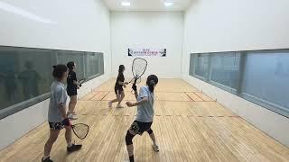 250621 송파구청장배 라켓볼 대회 여자 레드 - 이세희 이지인 / 이서진 채빈