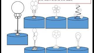 Publisher Tutorial: Balloon centerpieces and How to scale them