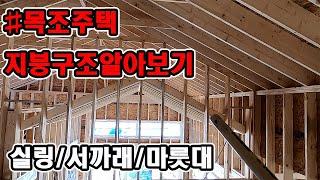 목조주택 지붕은 어떻게 구성되었나/지붕용어 알아보기