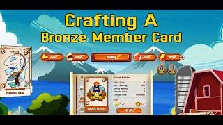 Crafting A Bronze Member Card in Farmers World