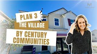 Plan 3 by Century Communities  | 2,420 SF  | Model Home Tour  | The Village ️ | Menifee 