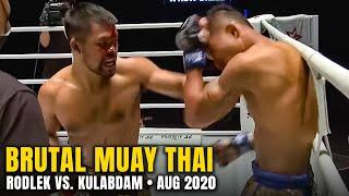 The INSANE Muay Thai Slugfest Between Rodlek & Kulabdam!