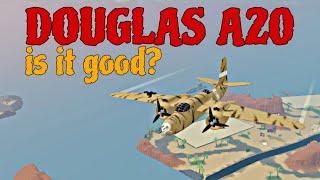 DOUGLAS A20 REVIEW | Military Tycoon | Roblox