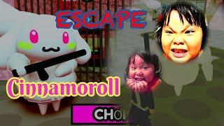 Bóng Tròn TV chạy thoát nhà tù Cinnamoroll trong Roblox | escape Cinnamoroll